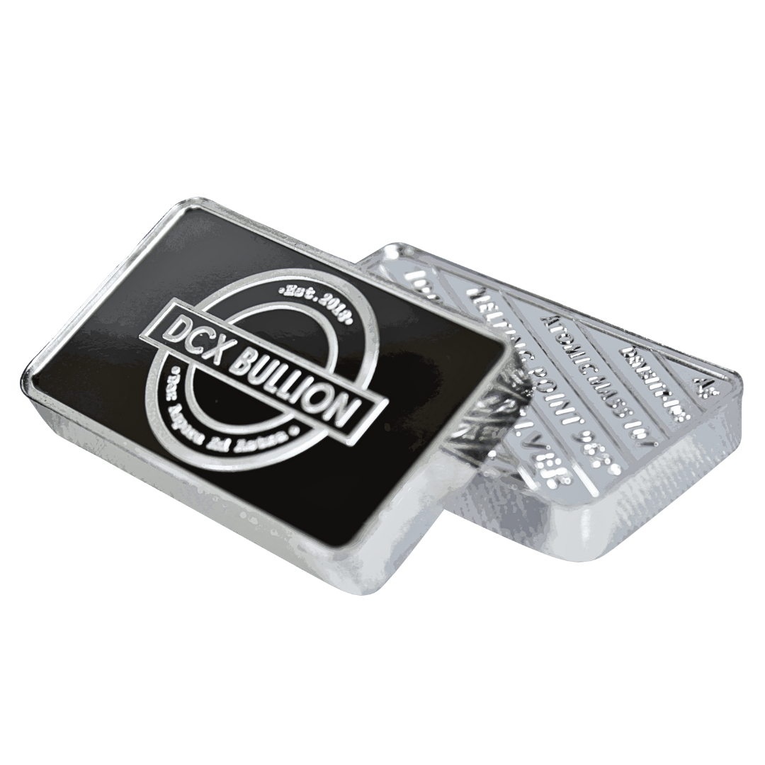 100G DCX Fine Silver Minted Bar