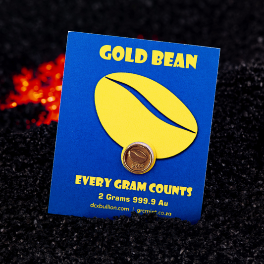 2G Gold Bean Coin with Card