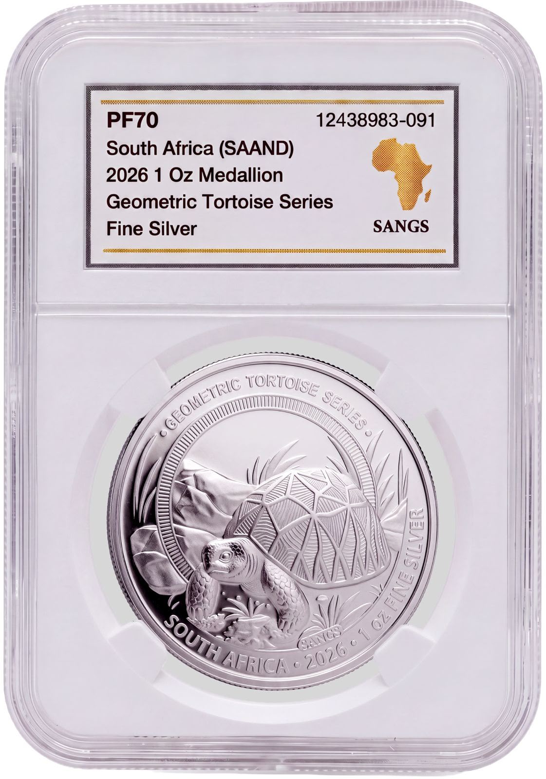 SAAND Southern Africa Endangered Animals Series Silver Box Set