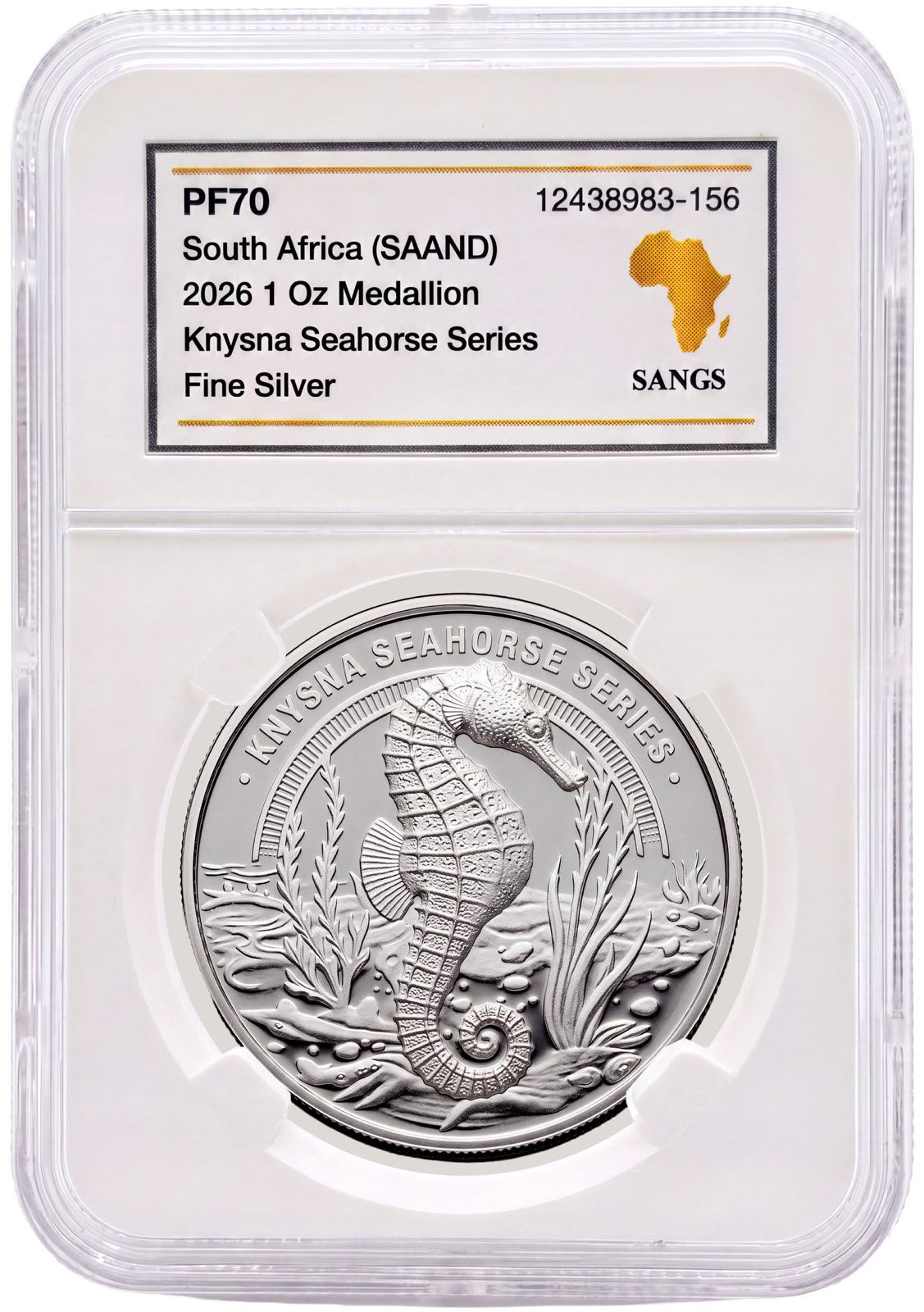 SAAND Southern Africa Endangered Animals Series Silver Box Set